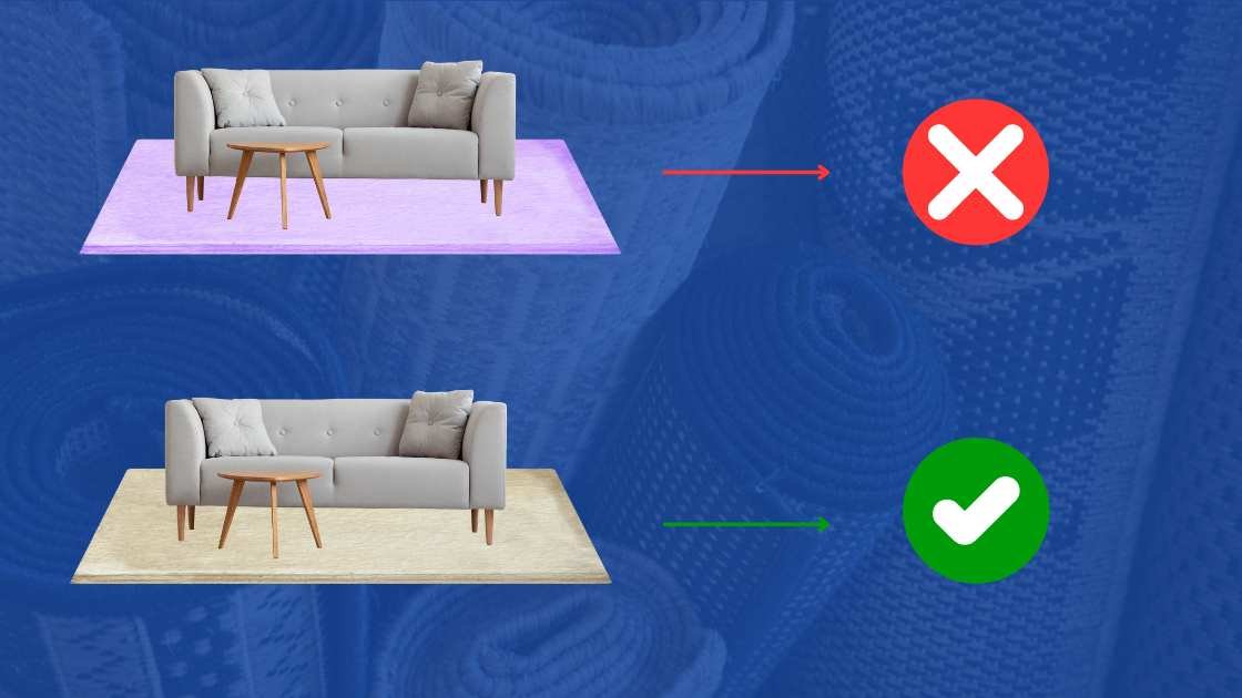 Choosing the Right Colored Rug for Sofa & Couch